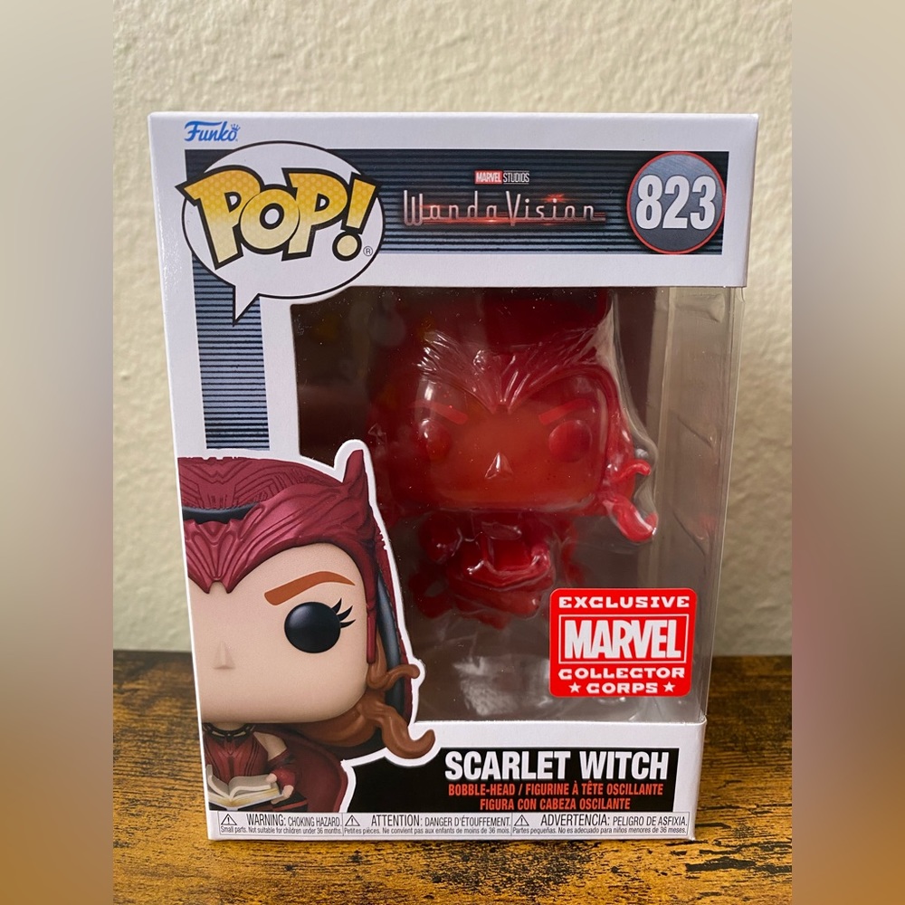 Funko Scarlet Witch Marvel Collector Corp box exclusive